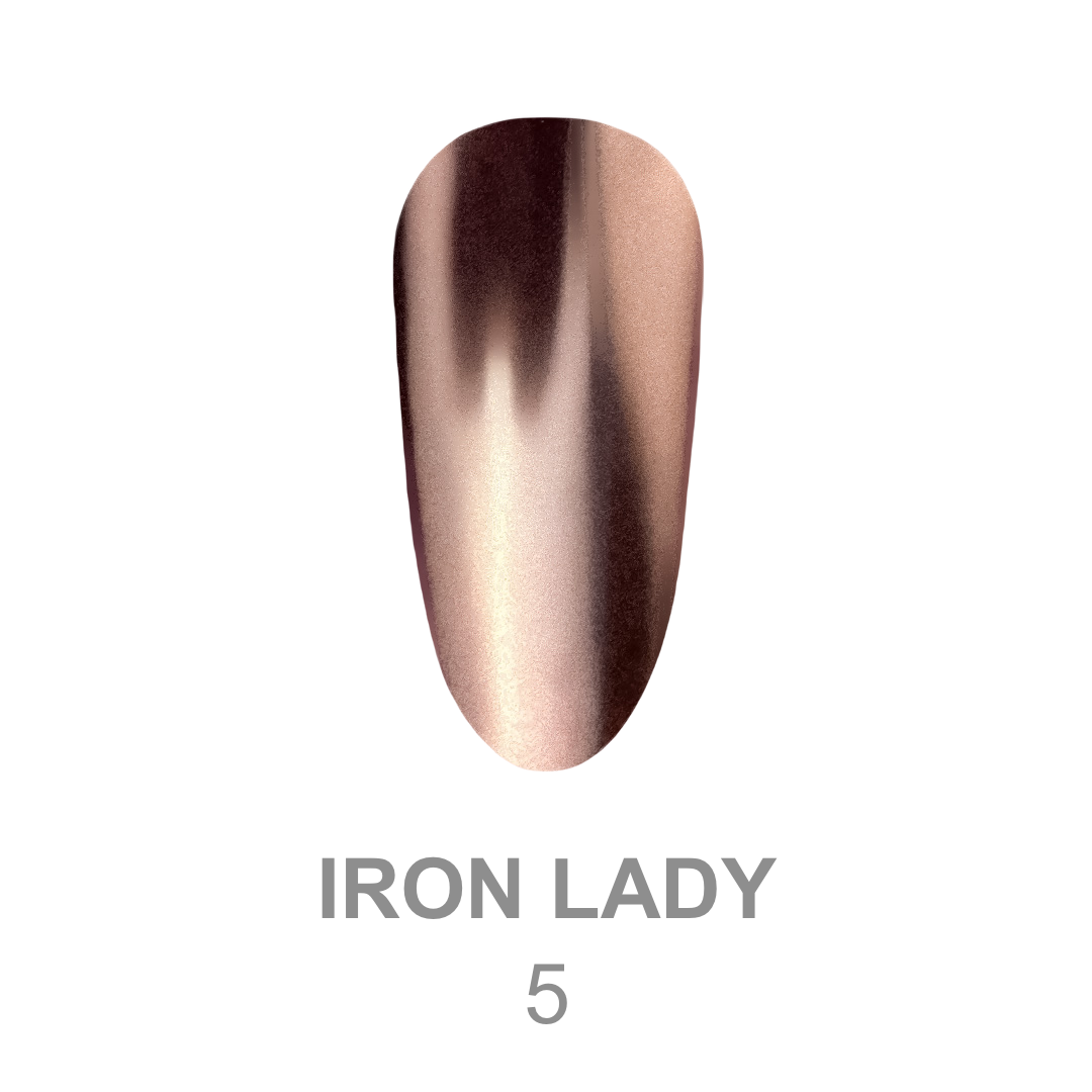 LUNAmoon 'IRON LADY' nail powder set - 6 pcs