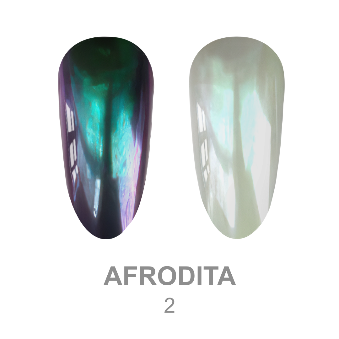 LUNAmoon 'AFRODITA' nail powder set - 6 pcs