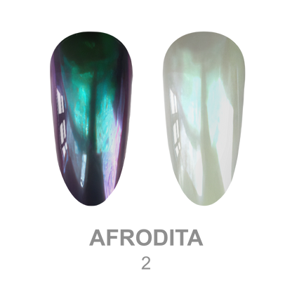 LUNAmoon 'AFRODITA' nail powder set - 6 pcs