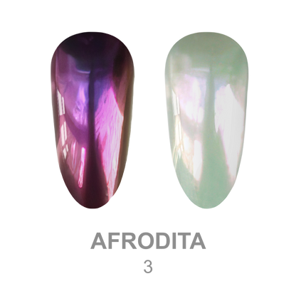 LUNAmoon 'AFRODITA' nail powder set - 6 pcs