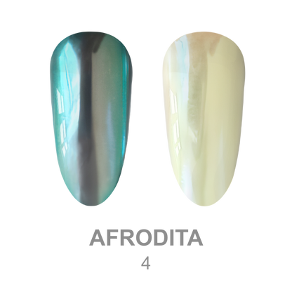 LUNAmoon 'AFRODITA' nail powder set - 6 pcs