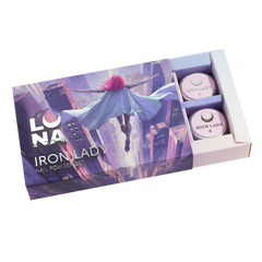 LUNAmoon 'IRON LADY' nail powder set - 6 pcs