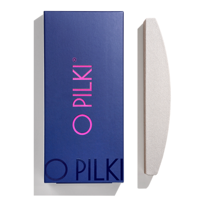 OPILKI Disposable half-moon file soft base 180 grit - 50 pcs