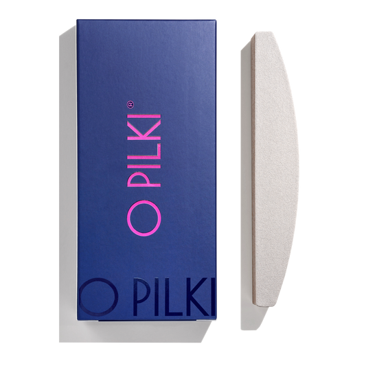 OPILKI Disposable half-moon file soft base 180 grit - 50 pcs