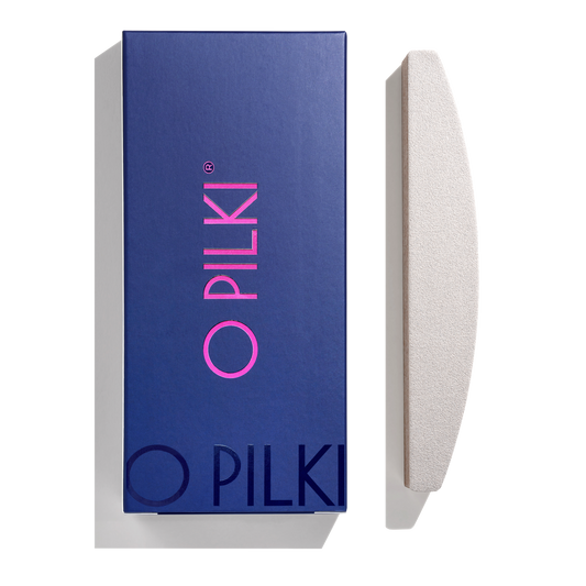 OPILKI Disposable half-moon file soft base 150 grit - 50 pcs
