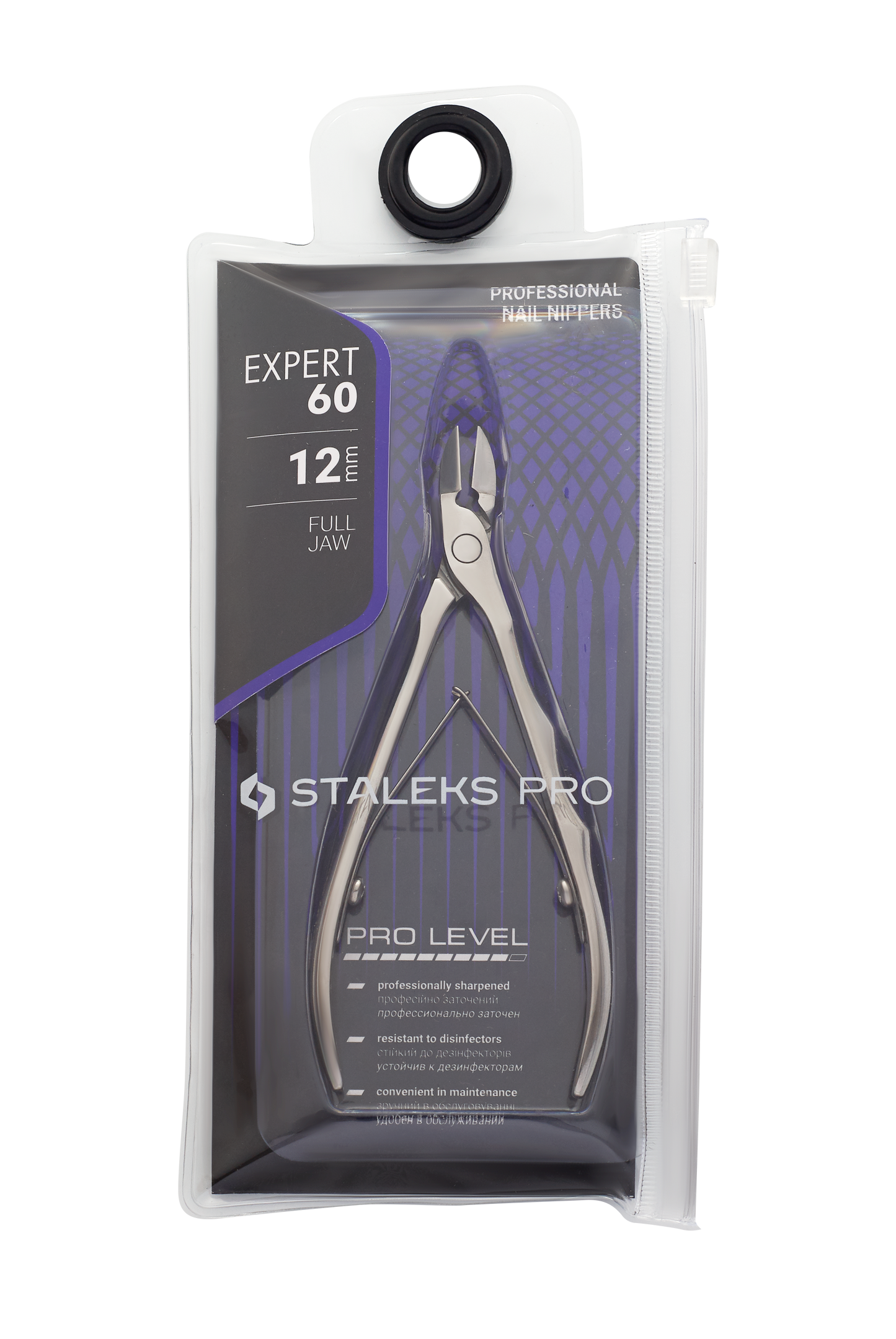 STALEKS Professional nail nippers EXPERT 60 - 12 mm