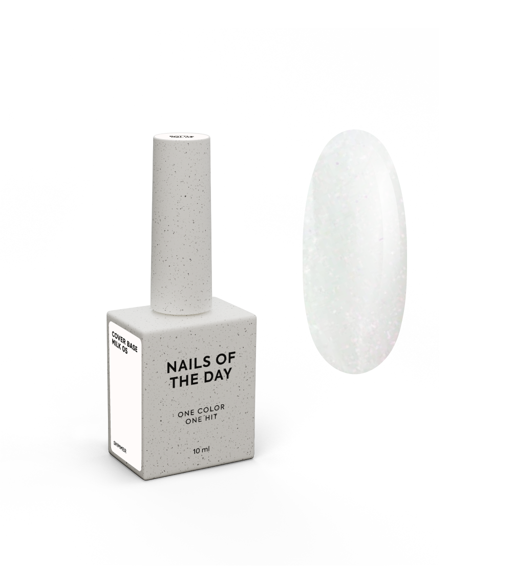 NOTD Cover base milk shimmer 05 - 10 ml