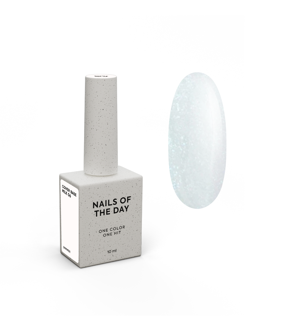 NOTD Cover base milk shimmer 06 - 10 ml