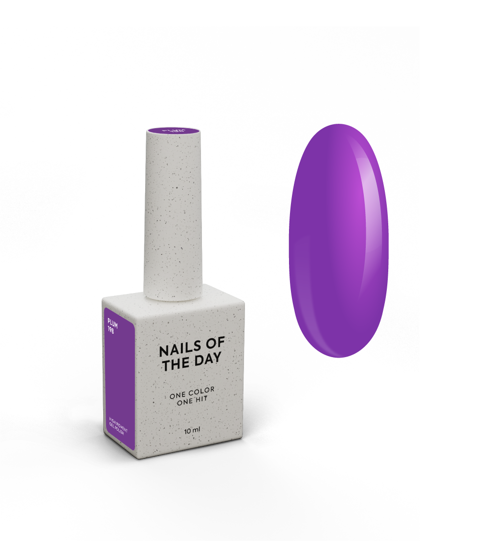 NOTD gel polish "Plum" 198 - 10 ml