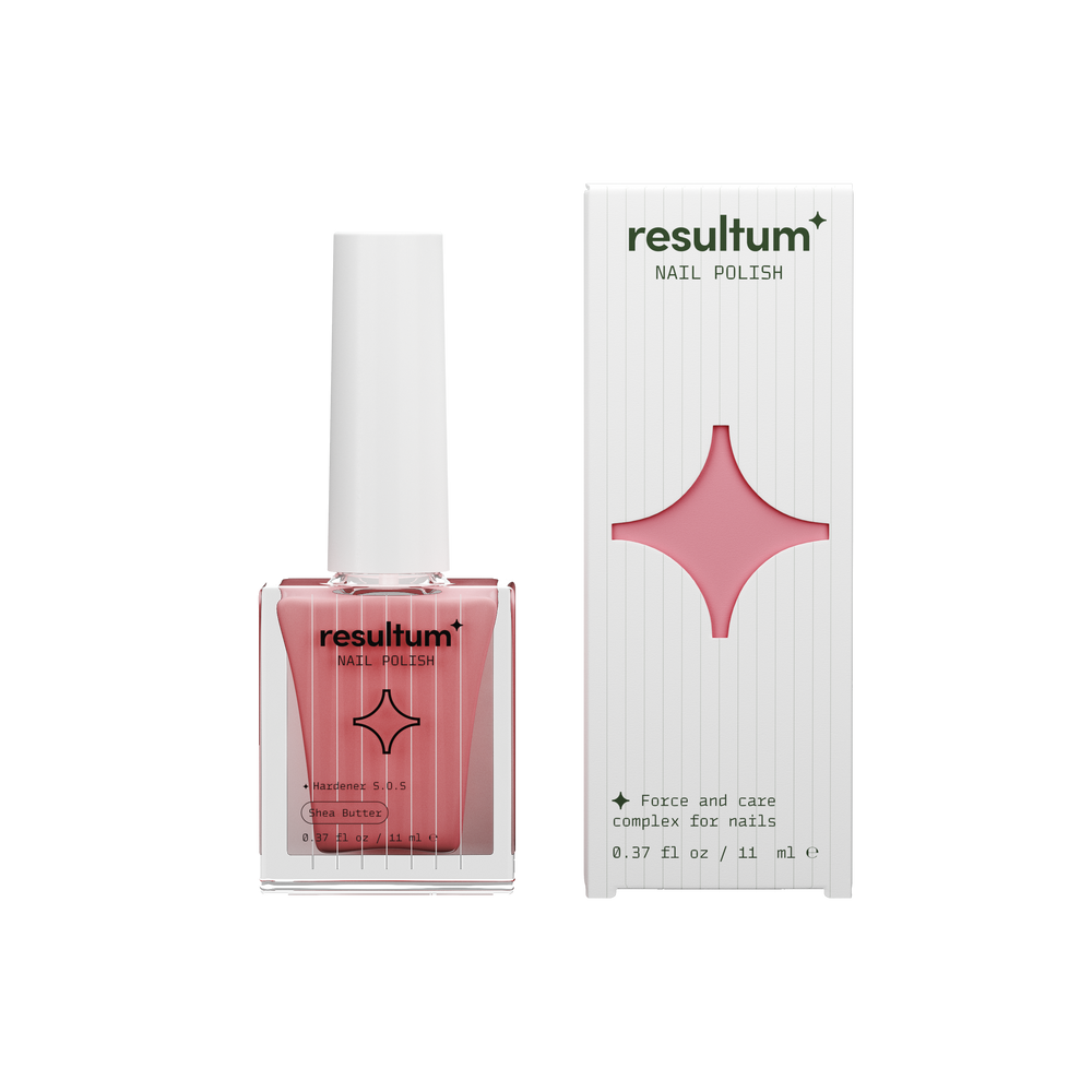 Resultum Nail polish hardener S.O.S + Shea Butter - 11 ml