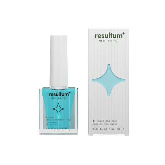 Resultum Nail polish Vitamin E 3-in-1: base, care, top - 11 ml