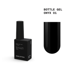 BIBLIOTEKA bottle gel ONYX 01 - 10 ml