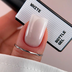 BIBLIOTEKA bottle gel WHITE 02 - 10 ml