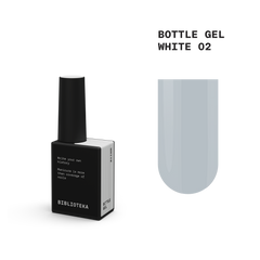 BIBLIOTEKA bottle gel WHITE 02 - 10 ml