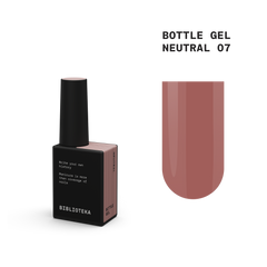 BIBLIOTEKA bottle gel NEUTRAL 07 - 10 ml