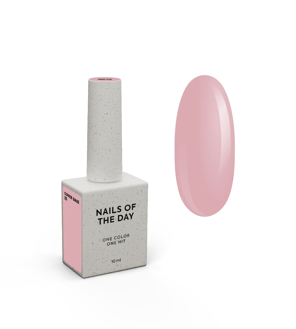 NOTD Cover base νέα φόρμουλα  03 - 10 ml