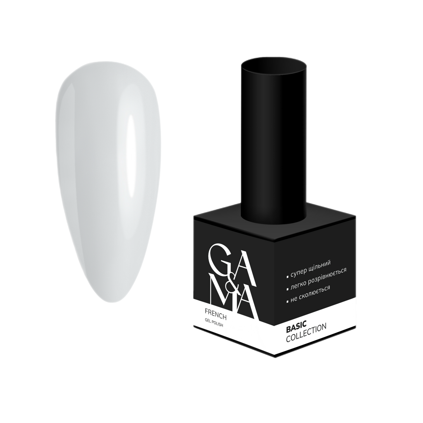 GA&MA gel polish "French" - 10 ml