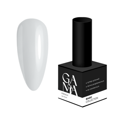 GA&MA gel polish "French" - 10 ml