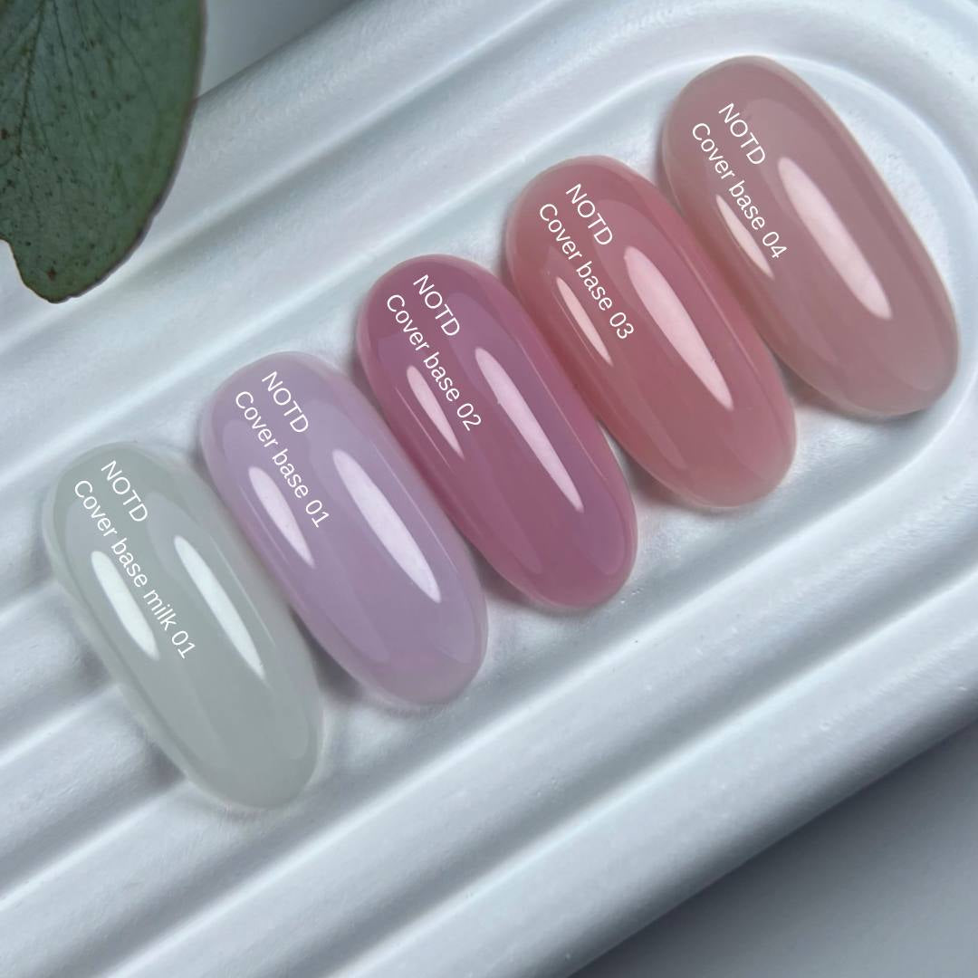 NOTD Cover base new formula milk 01 - 10 ml