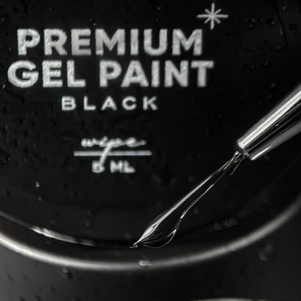 NOTD Premium gel paint black wipe - 5 ml