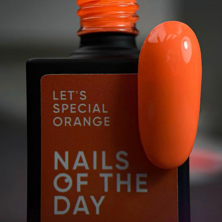 NOTD Let’s special "Orange" gel polish - 10 ml