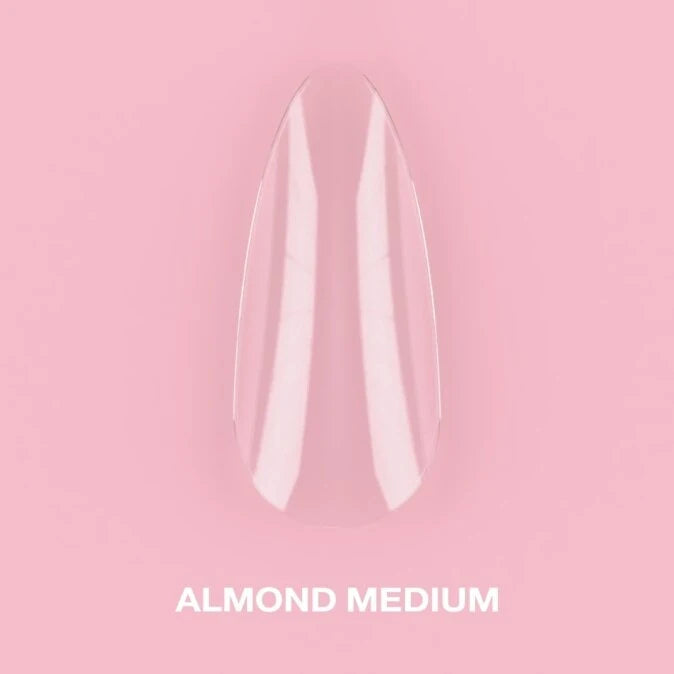 LUNAmoon Gel Tips Almond Medium  - 500 pcs