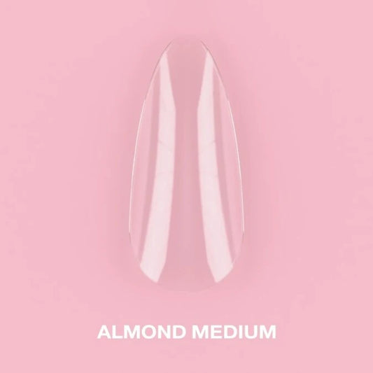 LUNAmoon Gel Tips Almond Medium  - 500 pcs