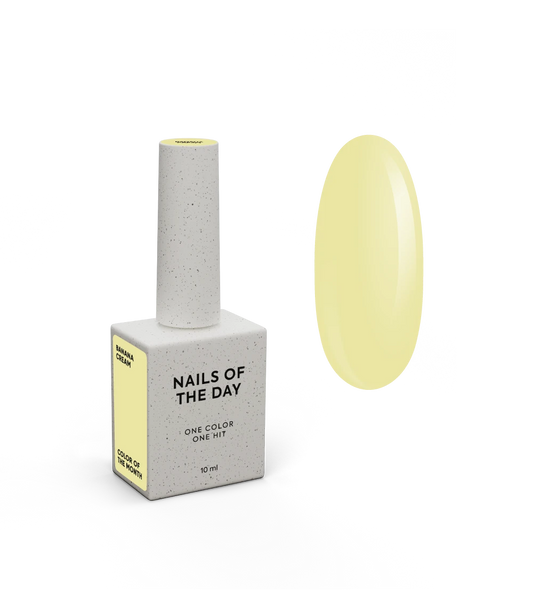 NOTD Color of the month - July25 ‘Banana cream’