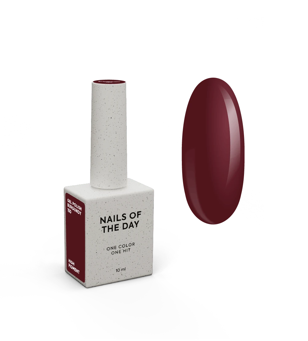 NOTD gel polish "Burgundy" 150 - 10 ml