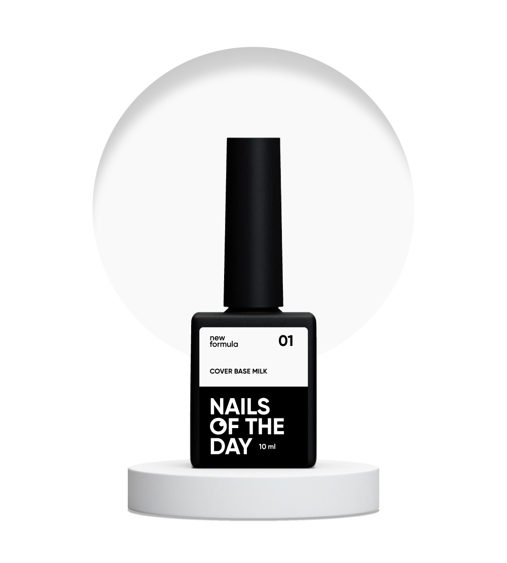 NOTD Cover base new formula milk 01 - 10 ml