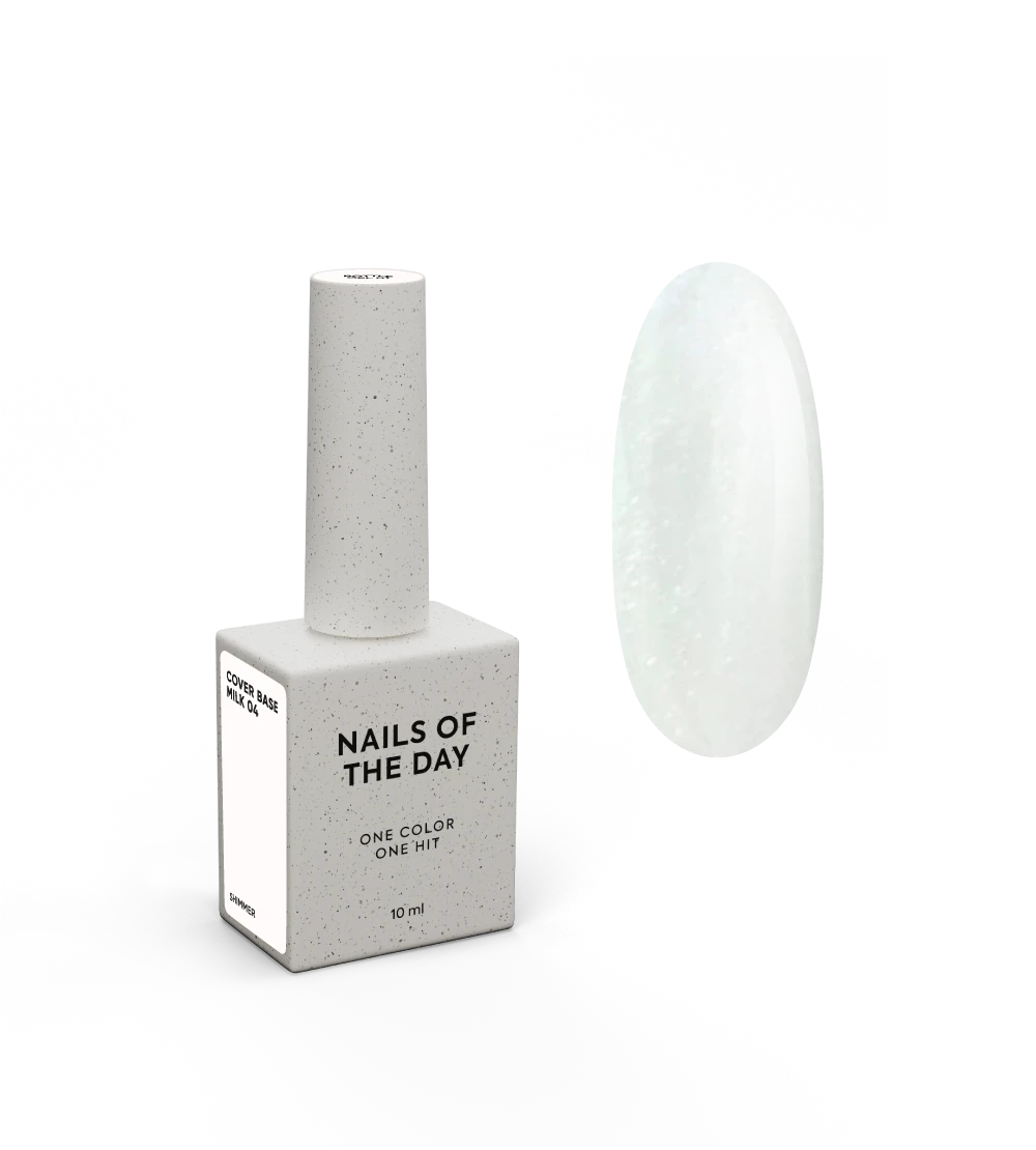 NOTD Cover base milk shimmer 04 - 10 ml