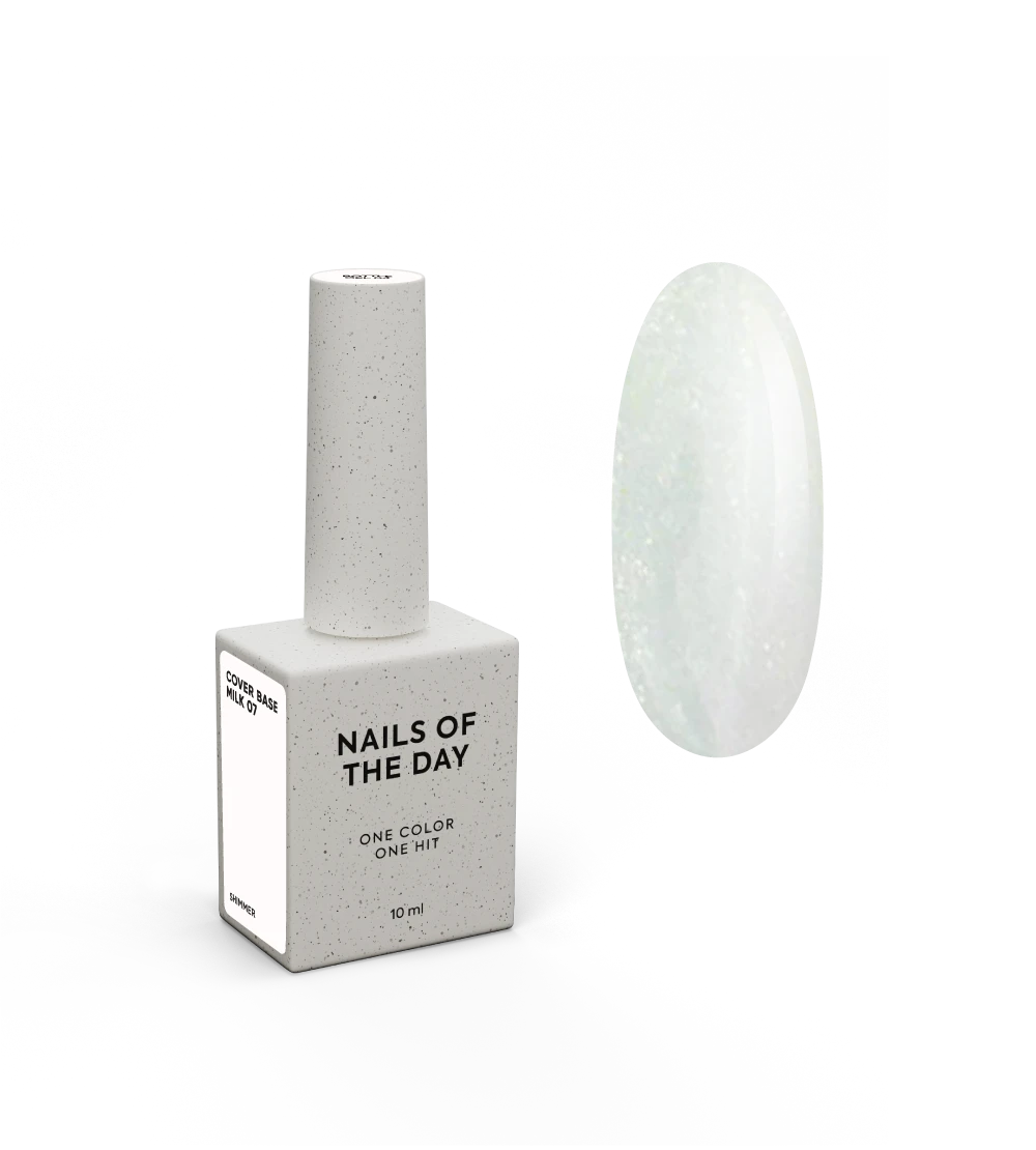 NOTD Cover base milk shimmer 07 - 10 ml