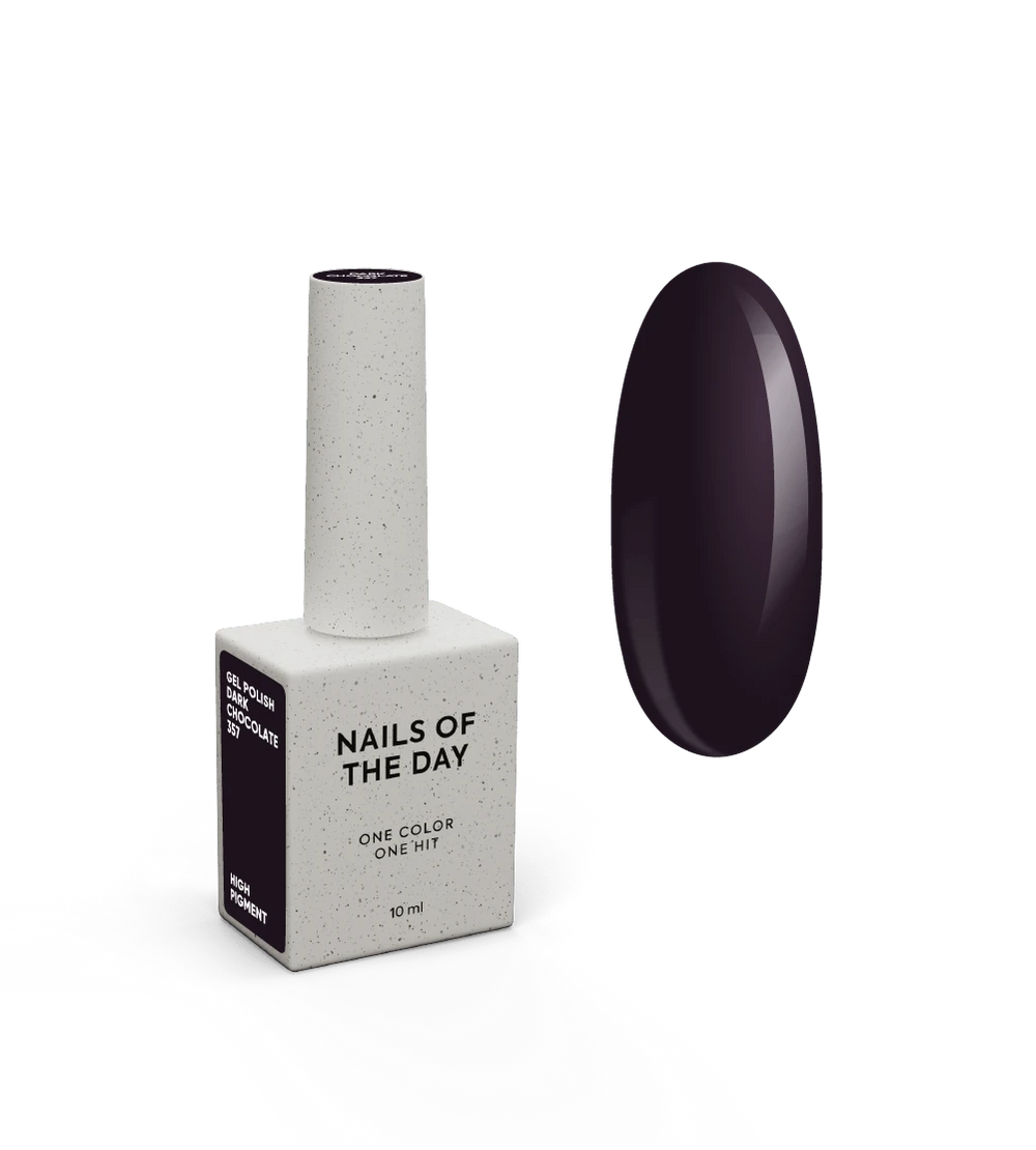 NOTD gel polish "Dark chocolate" 357 - 10 ml