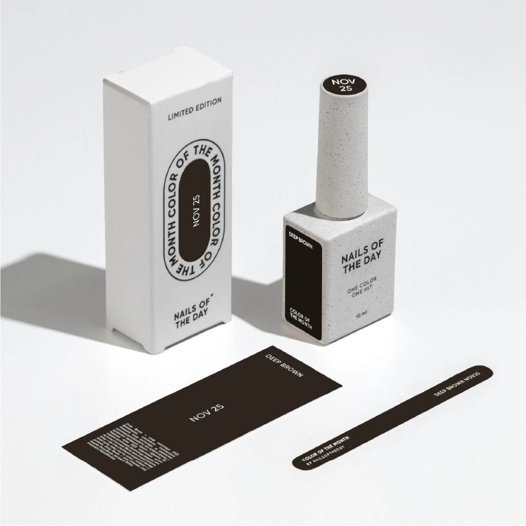 NOTD Color of the month - November25 ‘Deep brown’