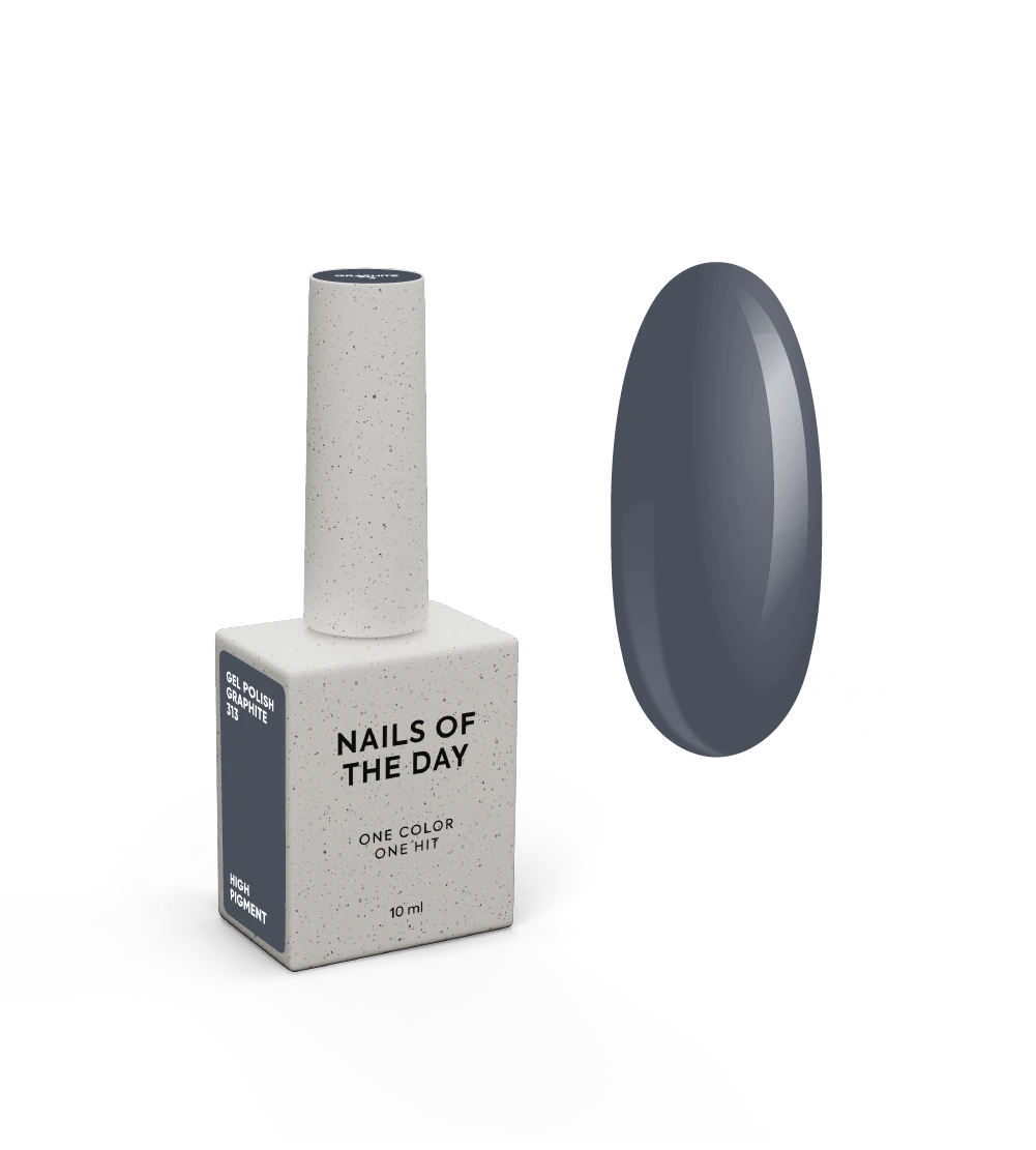 NOTD gel polish "Graphite" 313 - 10 ml