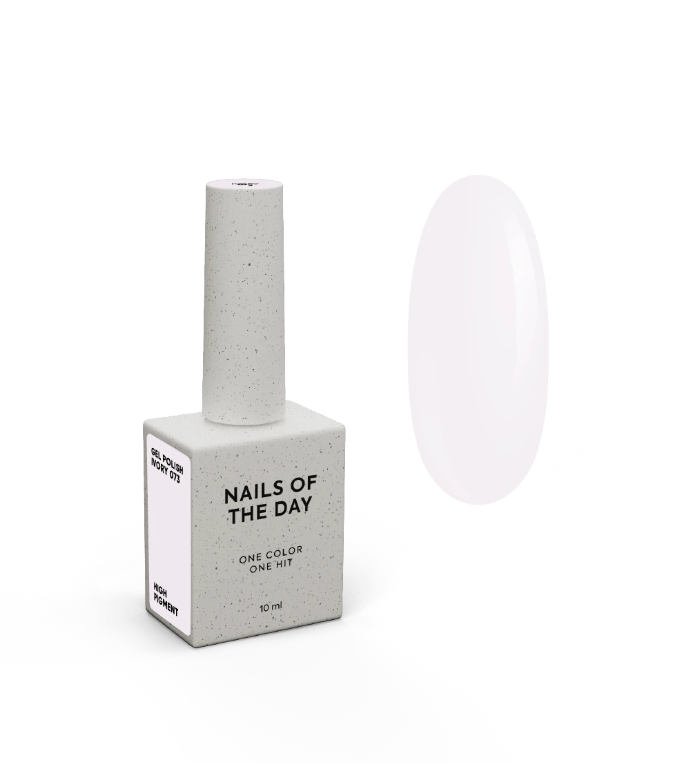 NOTD gel polish "Ivory" 073 - 10 ml