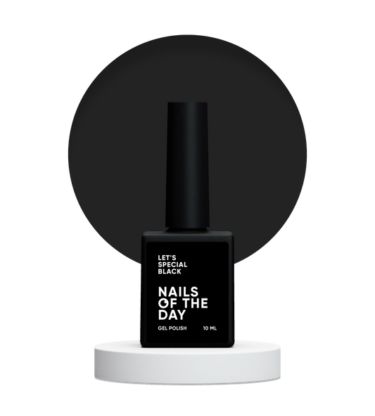 NOTD Let's special "Black" gel polish - 10 ml