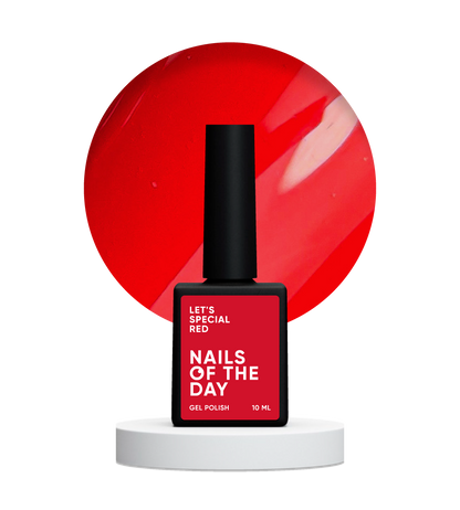 NOTD "Let’s special" red gel polish - 10 ml