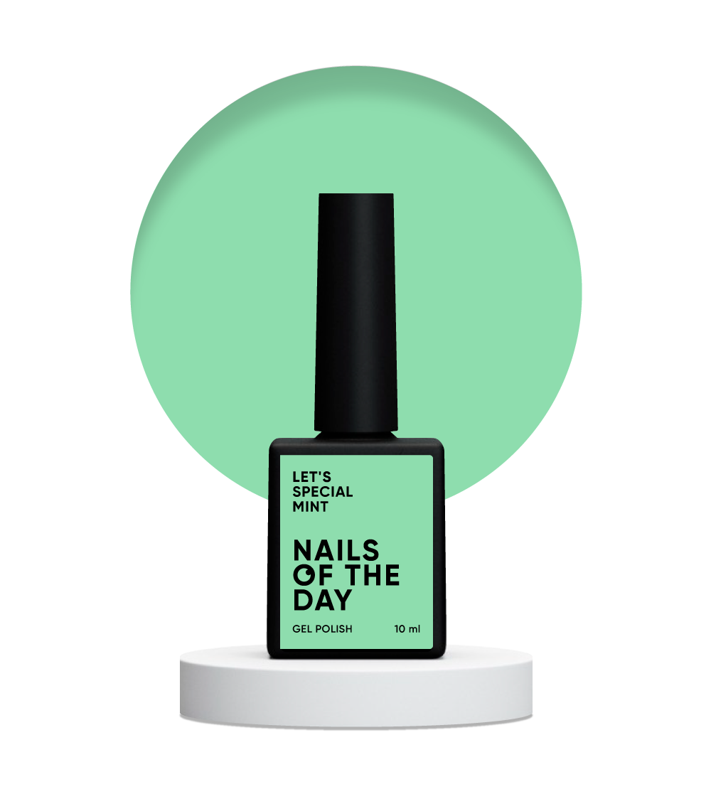 NOTD Let’s special "Mint" gel polish - 10 ml