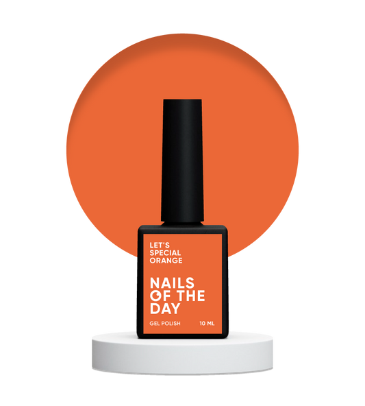 NOTD Let’s special "Orange" gel polish - 10 ml