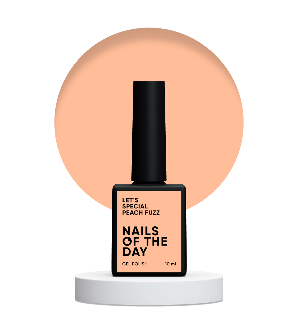NOTD Let’s special "Peach fuzz" gel polish - 10 ml