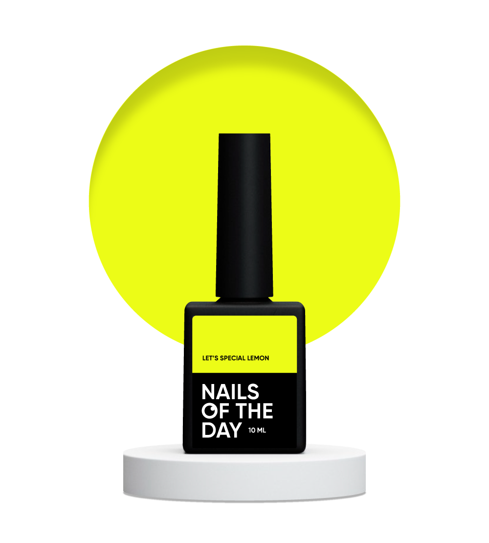 NOTD Let’s special "Lemon" gel polish - 10 ml