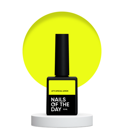 NOTD Let’s special "Lemon" gel polish - 10 ml