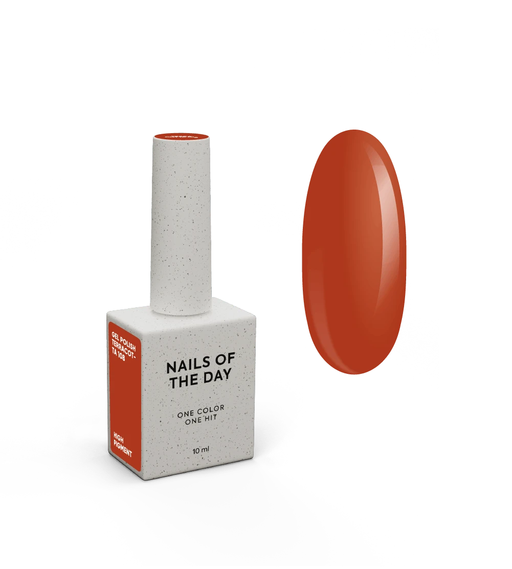 NOTD gel polish "Terracota" 108 - 10 ml
