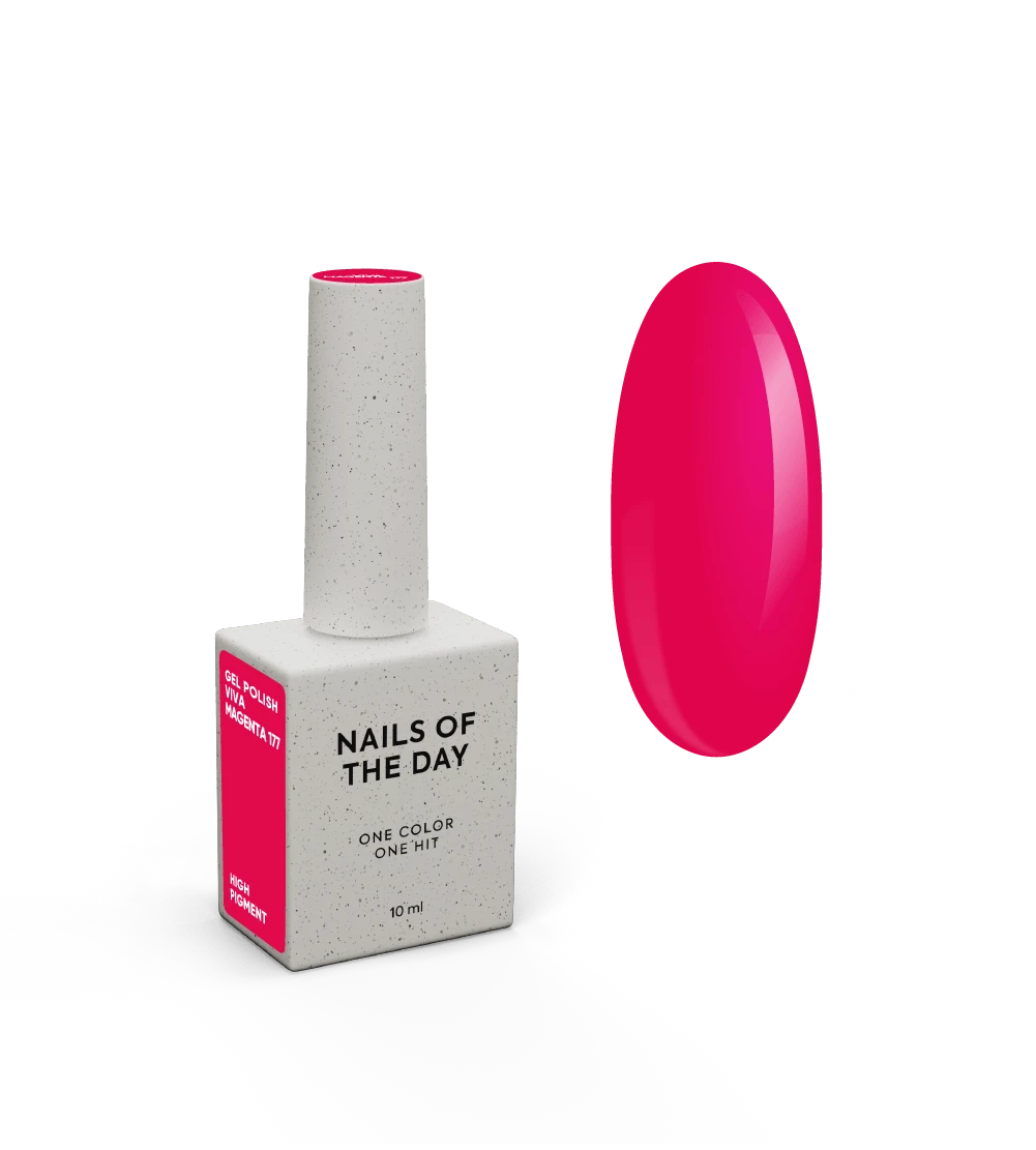 NOTD gel polish "Viva Magenta" 177 - 10 ml