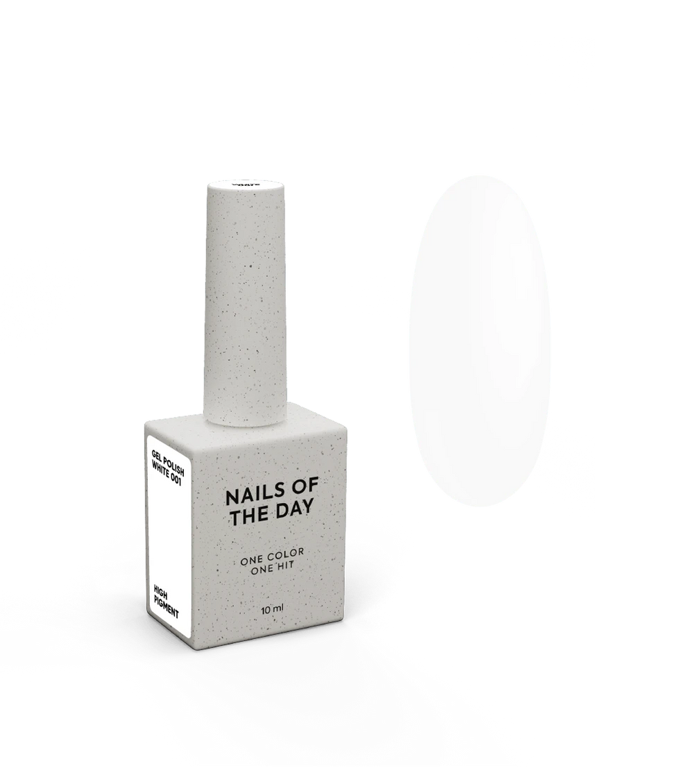 NOTD gel polish "White" 001 - 10 ml